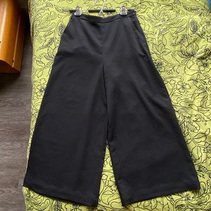 Aritzia High waist, wide-leg, cropped trouser sz 8